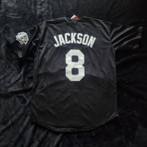 Bo Jackson Jersey Chicago White Sox 1991 Throwback Stitched Black NEW With tags